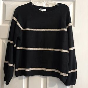 Black cropped sweater